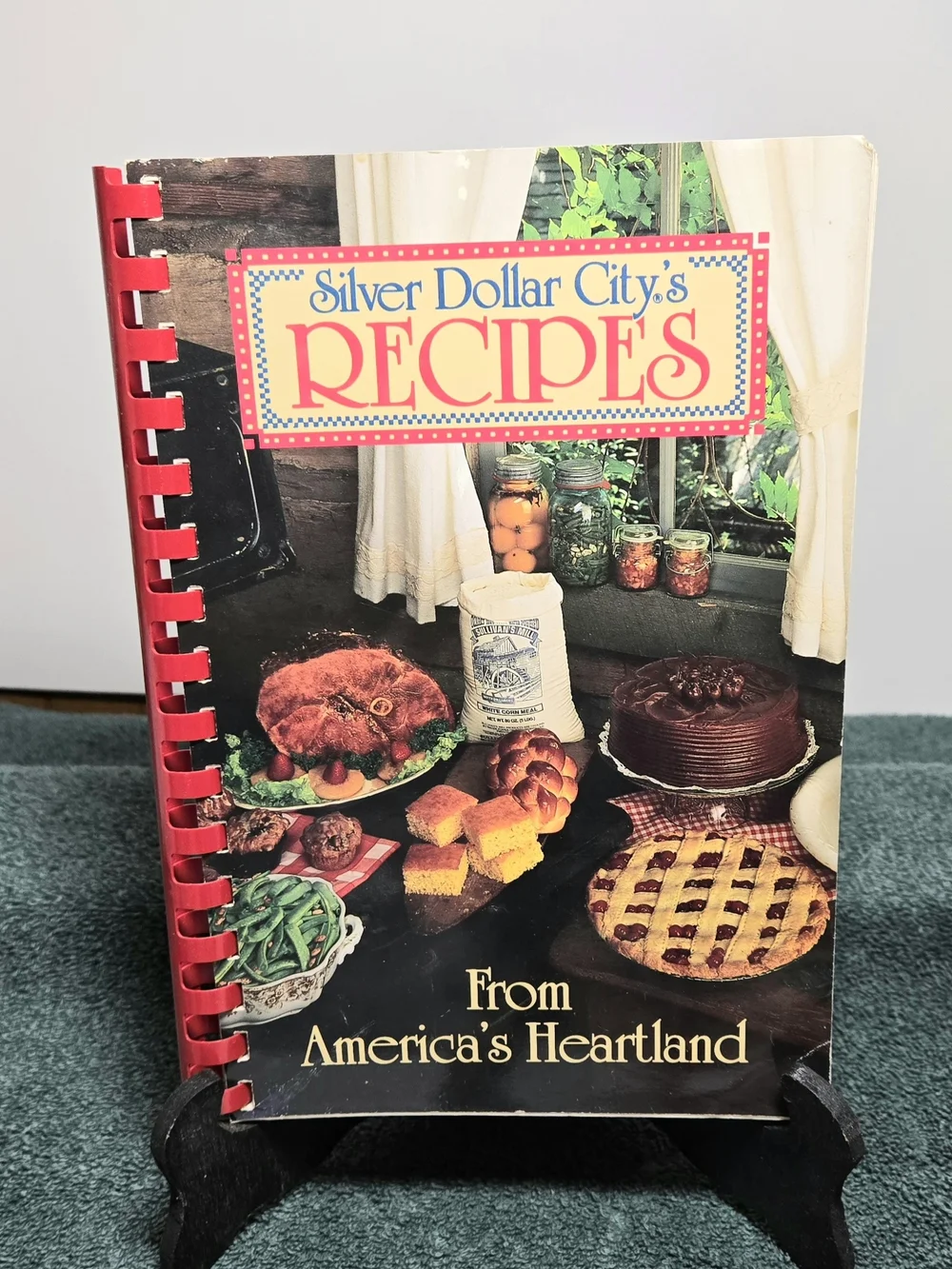Vintage 1988 Silver Dollar City Recipes From America's Heartland Cookbook
